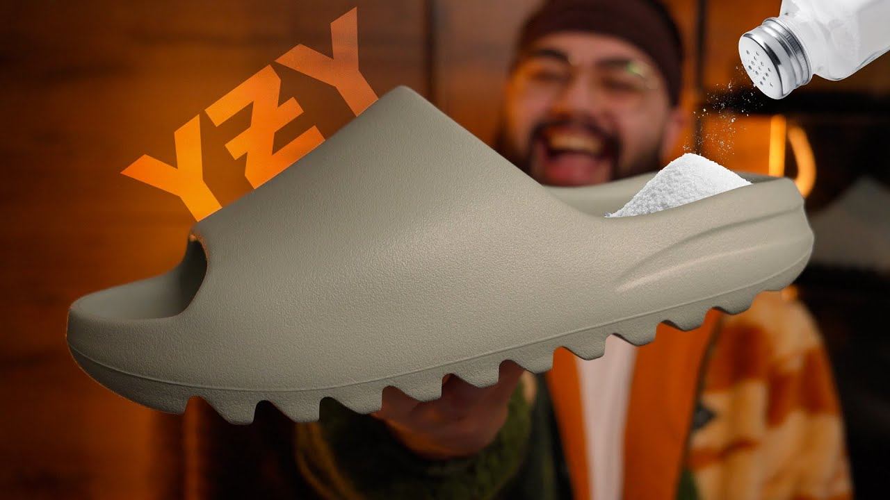 YEEZY SLIDE 'SALT' IS A MUST FOR THE SUMMER! (so... what is the actual colour?) смотреть онлайн