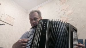 Баян «АГАТ». Пятирядный, Готово-выборный, трёх голосый. Кировская Баянная фабрика