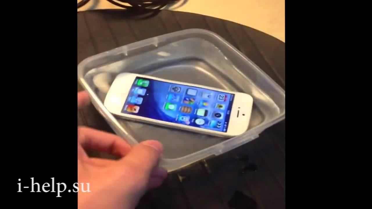 Водонепроницаемый IPhone 5 без защитного чехла (WaterProof IPhone 5 without any protective cases) смотреть онлайн