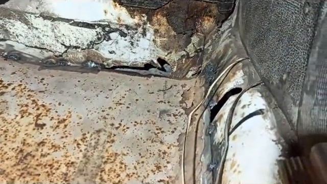 Замена пола ВАЗ. Первый опыт кузовного ремонта смотреть онлайн