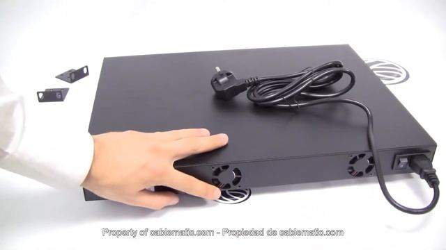 PoE-Switch 10/100/1000 Mbps IEEE802.3af WEB RACK19 (16 PoE y 4 SFP) distribuido por CABLEMATIC ® смотреть онлайн
