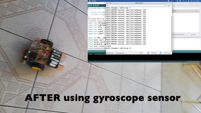 How to makes a robot car drive straight and turn exact right angles with MPU6050 gyroscope sensor смотреть онлайн