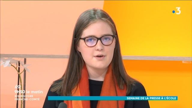 La semaine de la presse à l’école en Bourgogne-Franche-Comté avec 9H50 le matin смотреть онлайн