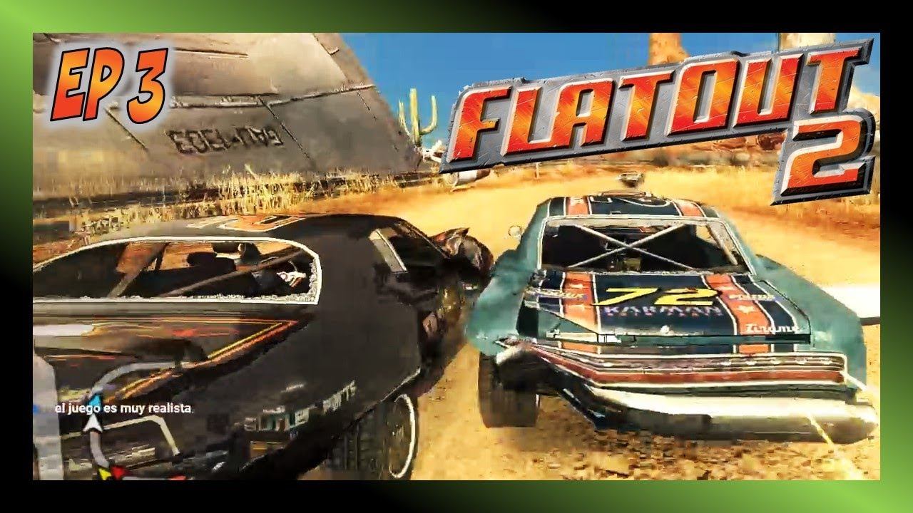 🚘FLATOUT 2 | EP 3 | PC Let's Play/Longplay Español | ¡ACABA LA RACHA! смотреть онлайн
