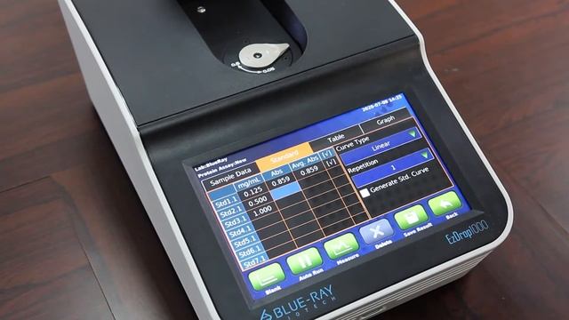 How to Operate Protein Assay Protocol - EzDrop 1000 Micro-Volume Spectrophotometer│Blue-Ray Biotech смотреть онлайн