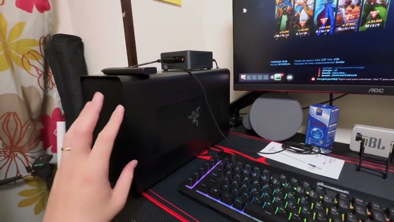 Mini Pc Intel Nuc com placa de vídeo externa. смотреть онлайн