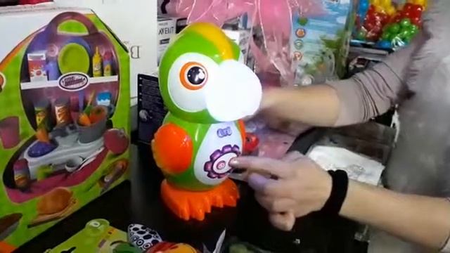 Игрушка попугай интерактивный обзор 09012018 смотреть онлайн