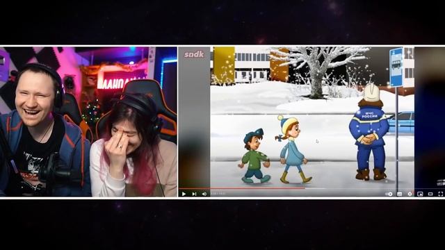 МЧС/Зина и Кеша/разбор мультфильма/реакция на сыендук