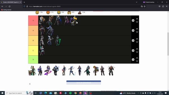 VALORANT AGENTS TIER LIST PATCH 7 05 | HUGE CHANGES смотреть онлайн