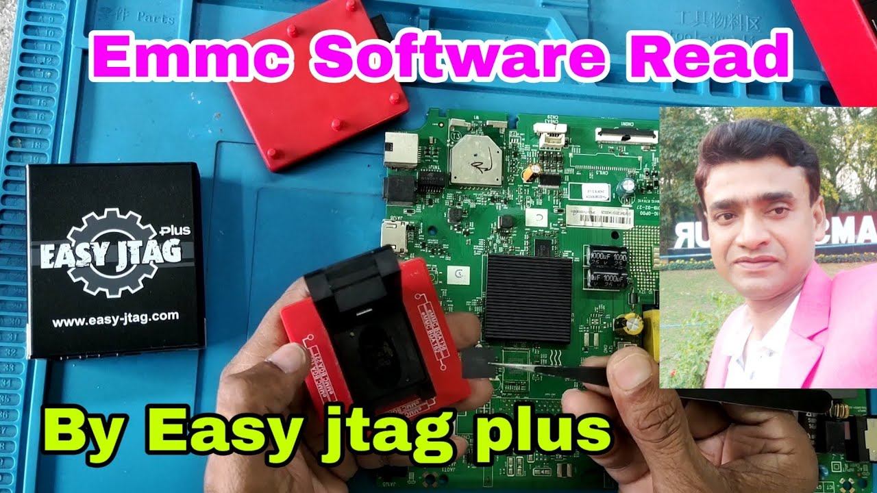 Emmc Software Read With Easy Jtag Plus Programmer By S.K Dalim