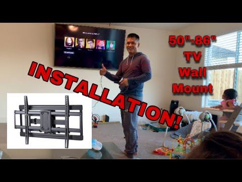 ONN 50"-86" TV Wall Mount Installation Review Buy or Bye? смотреть онлайн
