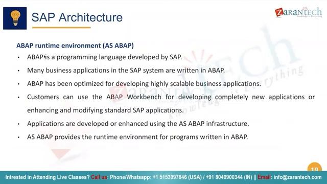 SAP BASIS Full Course  ZaranTech_1