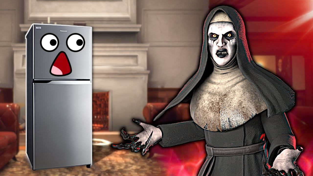 DON'T HIDE FROM THE KILLER NUN! - Propnight Gameplay (Prop Hunt Game) смотреть онлайн