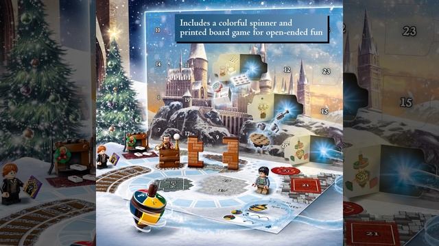 LEGO® Harry Potter 76390 - Advent calender 2021- Box content - Inhalt - Overview - Übersicht смотреть онлайн