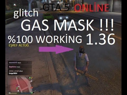 GTA 5 ONLİNE 1.36 GAS MASK GLİTCH %100 WORKİNG смотреть онлайн