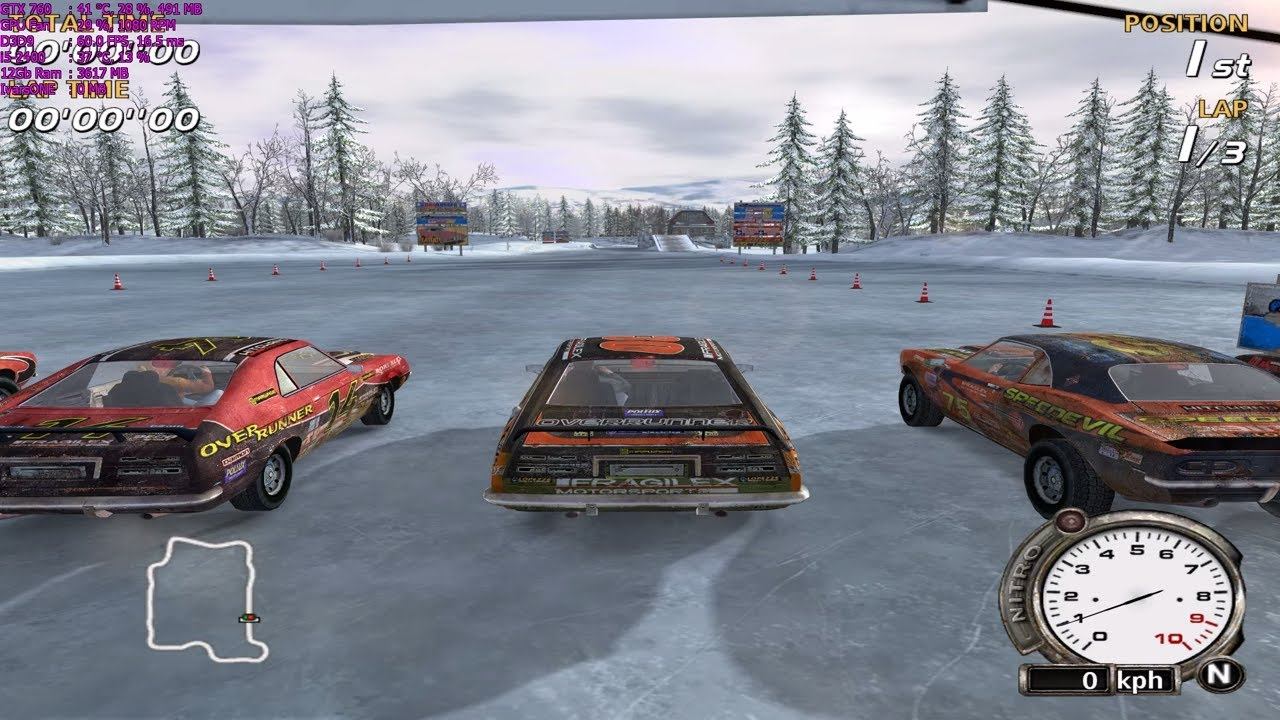 FlatOut - "Overrunner" Test Drive Gameplay [1080p60FPS] смотреть онлайн