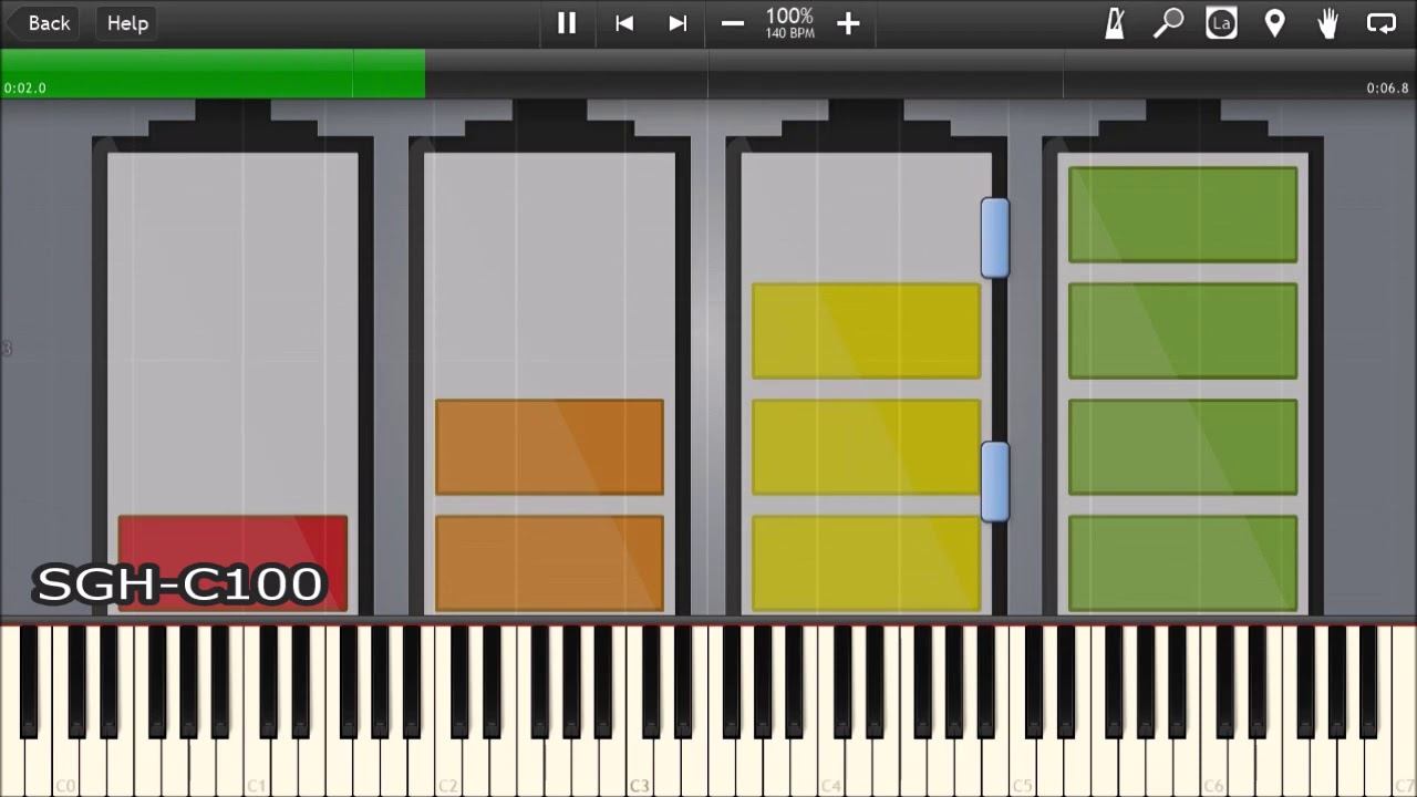 SAMSUNG LOW BATTERY SOUNDS IN SYNTHESIA смотреть онлайн