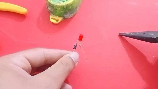 How to glow 2v LED light with 220v AC | How does it works ??? смотреть онлайн