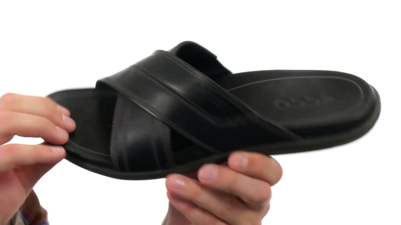 ECCO Chander Cross Slide Sandal SKU:8256296 смотреть онлайн