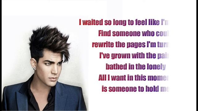 Adam Lambert - Feel Something [Lyrics Video] смотреть онлайн