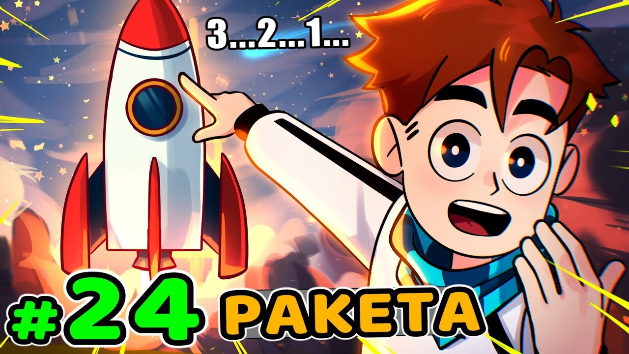 Lp. Идеальный МИР #24 ОГРОМНАЯ РАКЕТА • Майнкрафт (1080р) смотреть онлайн