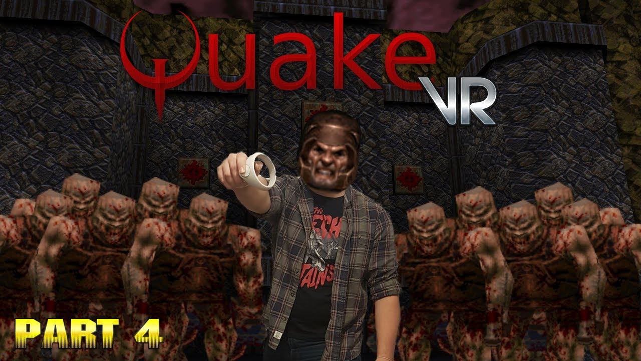 Quake VR - The Realm of Black Magic - The Ebon Fortress/The Wizard's Manse смотреть онлайн