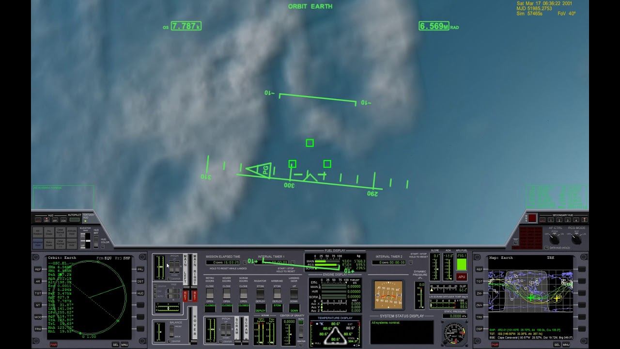 XR-2 Ravenstar Tutorials 5- Zero Fuel Reentry, Descent, and Landing смотреть онлайн
