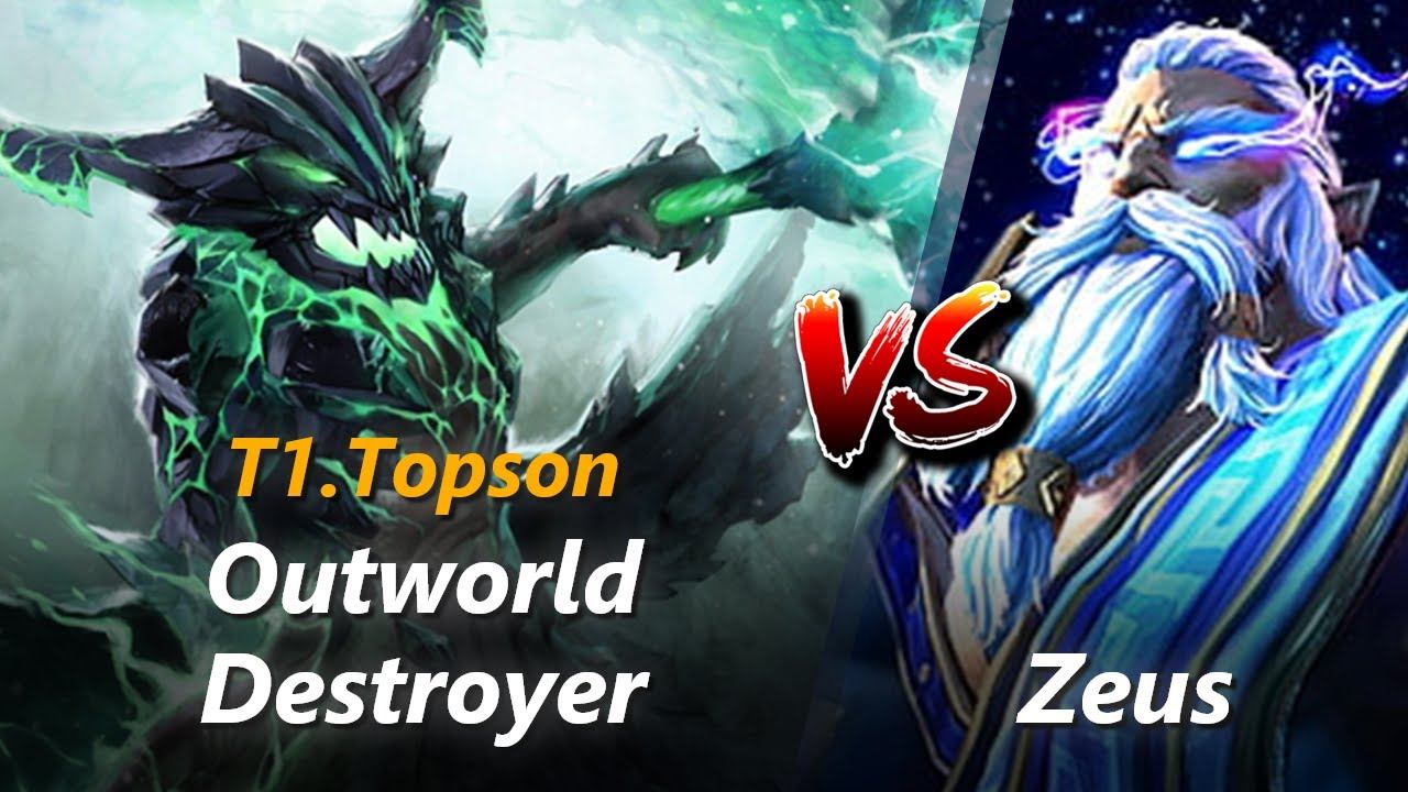 Topson mid Outworld Destroyer vs Zeus | First 10 minutes смотреть онлайн
