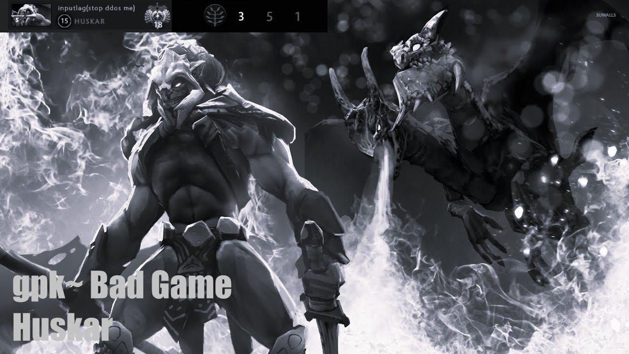 gpk~ Huskar - Dota 2 Pro Dark Side [gpk~ Bad Game #2] 4K смотреть онлайн