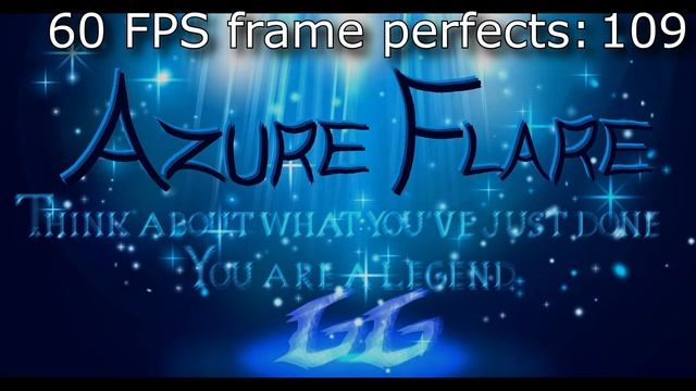 Azure Flare with Frame Perfects counter — Geometry Dash смотреть онлайн
