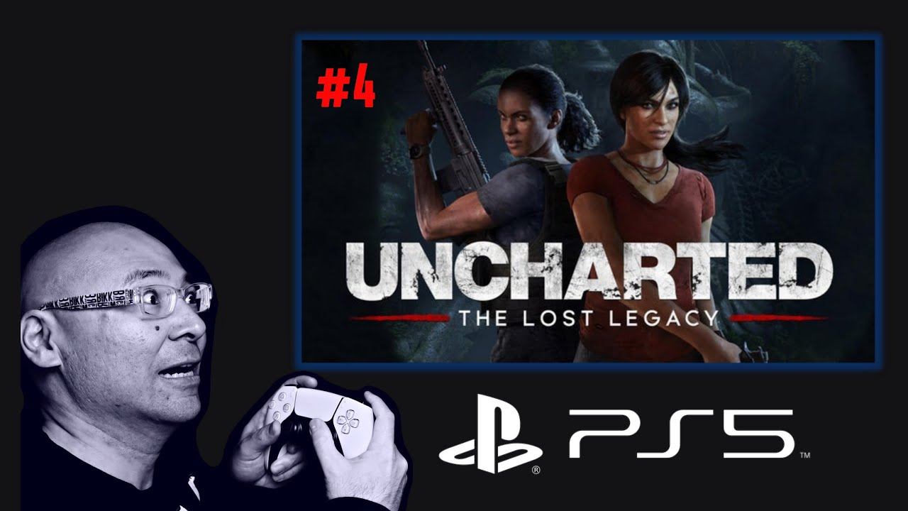 🇰🇿 Джунгли Индии Uncharted 4 PS5 4K 60fps 🎮QazLetsPlay обзор игр , прохождение игр смотреть онлайн