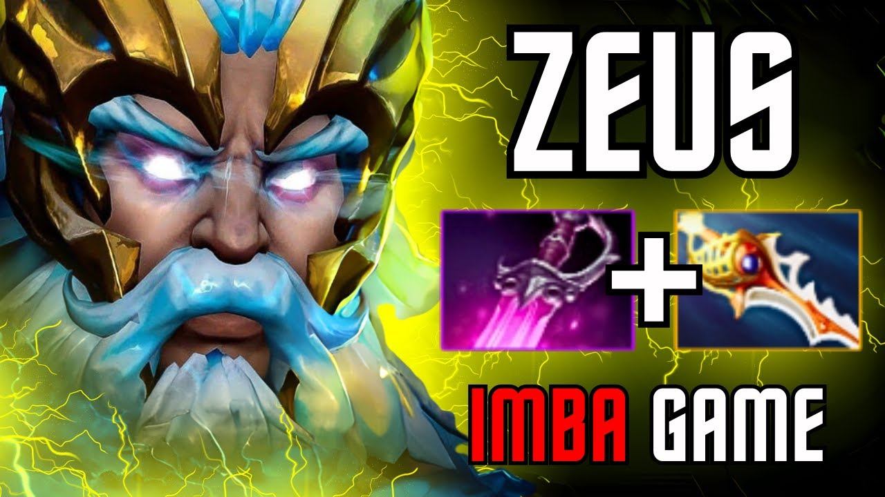 284K Hero Damage with 2 Rapiers + Khanda Zeus Insane Spell Damage 24Kills Dota 2 смотреть онлайн