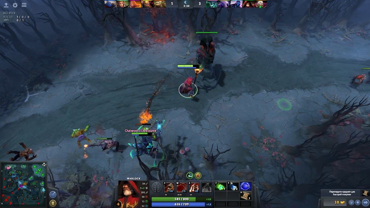 M.09 - DOTA 2 - PRO Team Play (Warlock) смотреть онлайн