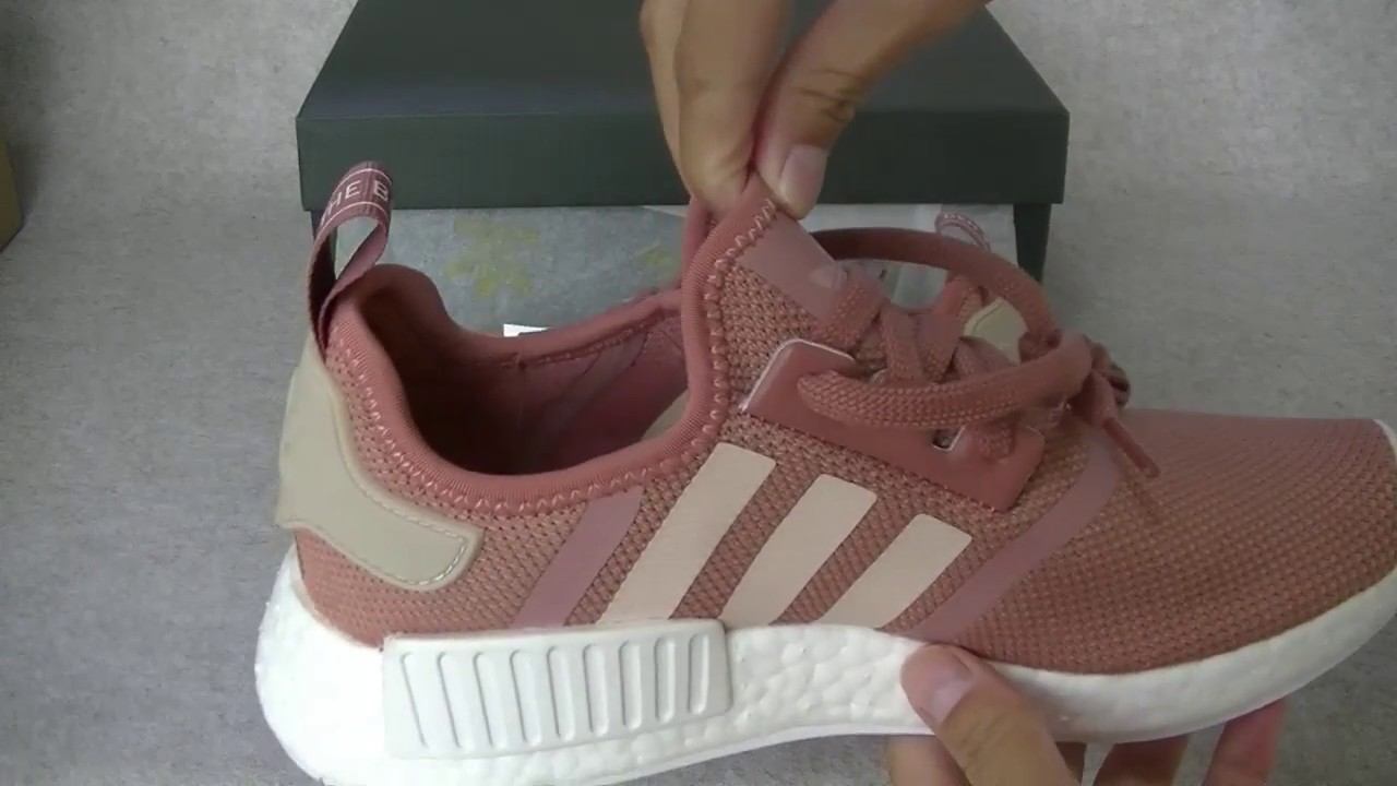 Adidas NMD R1 Women's UNBOXING and REVIEW | Raw Pink & Talc Colourways смотреть онлайн