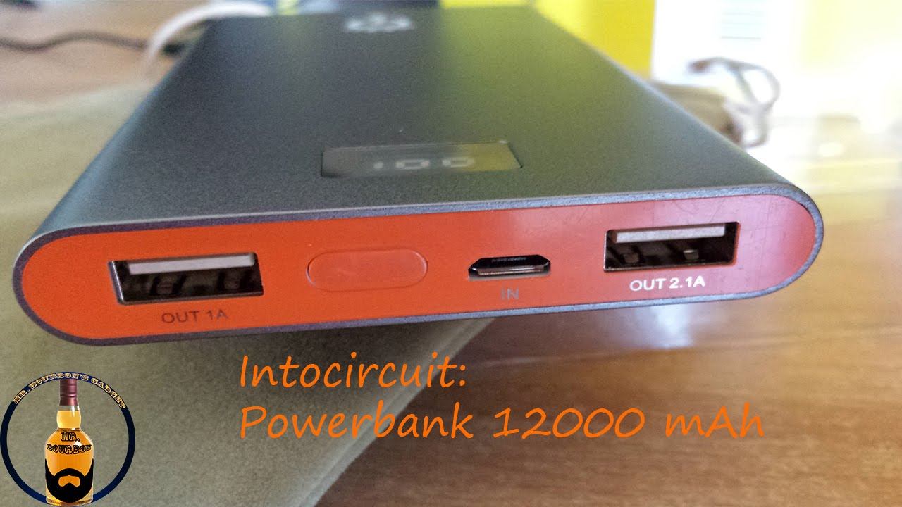 intocircuit Powerbank 12000 mAh mod : PC12000 смотреть онлайн