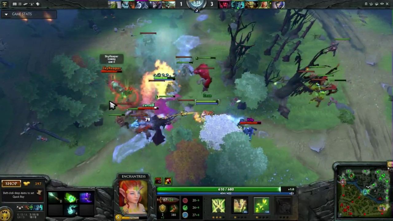 Dota 2 Enchantress is dominated смотреть онлайн