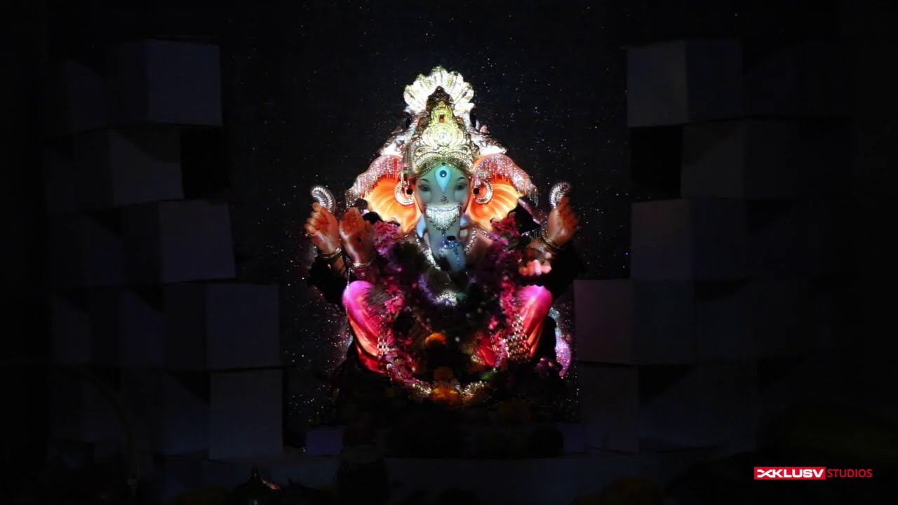 Amazing Eco-Friendly 3D Projection Mapping on Ganapati Idol - Innovative Ganpati Decoration Ideas смотреть онлайн