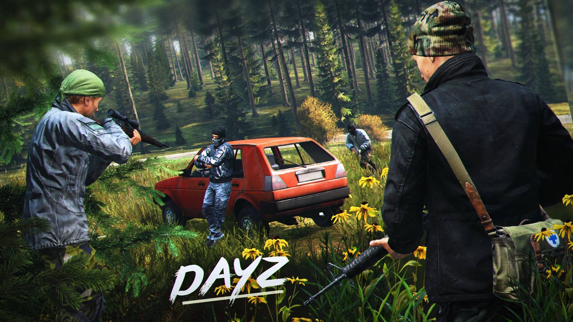 DayZ Aftermath - Эпичная засада на машину смотреть онлайн
