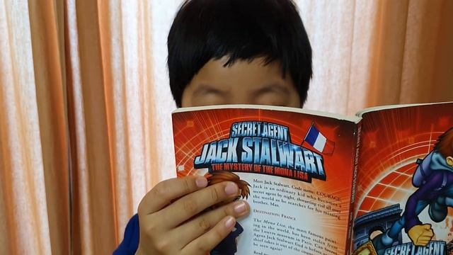Secret Agent Jack Stalwart _ The Mystery of the Mona Lisa chapter1 ~2 смотреть онлайн