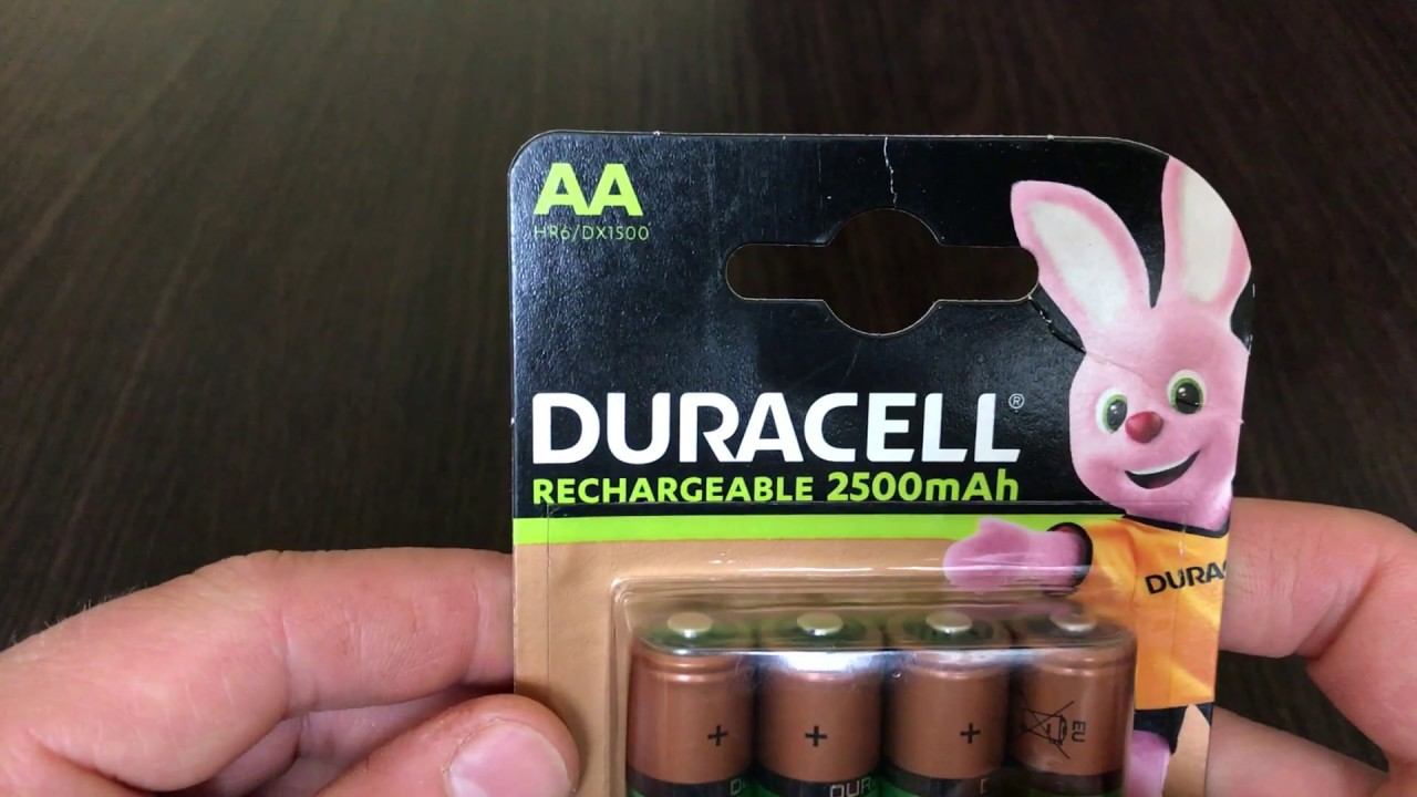 Розпакування - Акумулятор Duracell Recharge Turbo AA 2500 мА·год 4 шт.