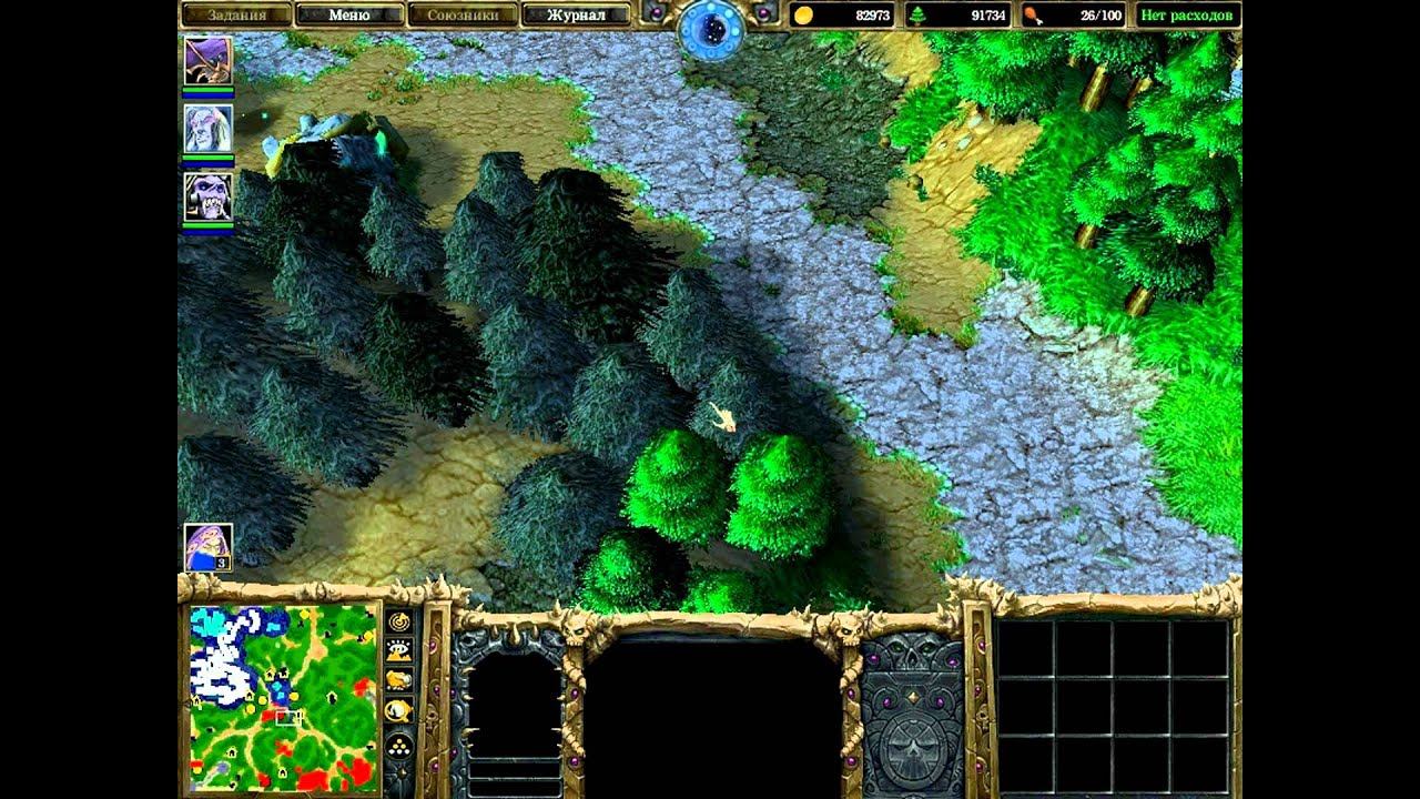 Warcraft 3 The Frozen Throne битвы Нежить 013 xvid смотреть онлайн