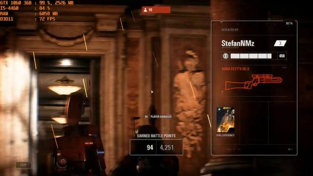 Star War Battlefront Multiplayer Beta on I5-4460, GTX 1060 3GB смотреть онлайн