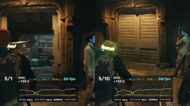 RTX 3070 - Star Wars Jedi Survivor 5/1 vs 5/10 Patch смотреть онлайн