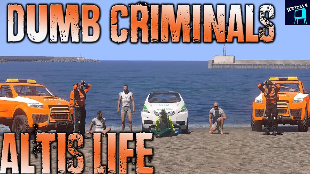 Dumb Criminals Arma 3 Altis Life (Funny Moments) смотреть онлайн