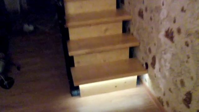 Освещение лестницы