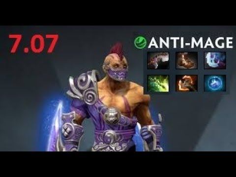 Anti Mage One Man Army Dota 2 7.07 Patch Game Play смотреть онлайн