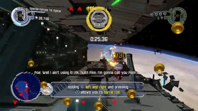 LEGO Star Wars The Force Awakens прохождение часть 3 побег с звёздного разрушителя Рена смотреть онлайн