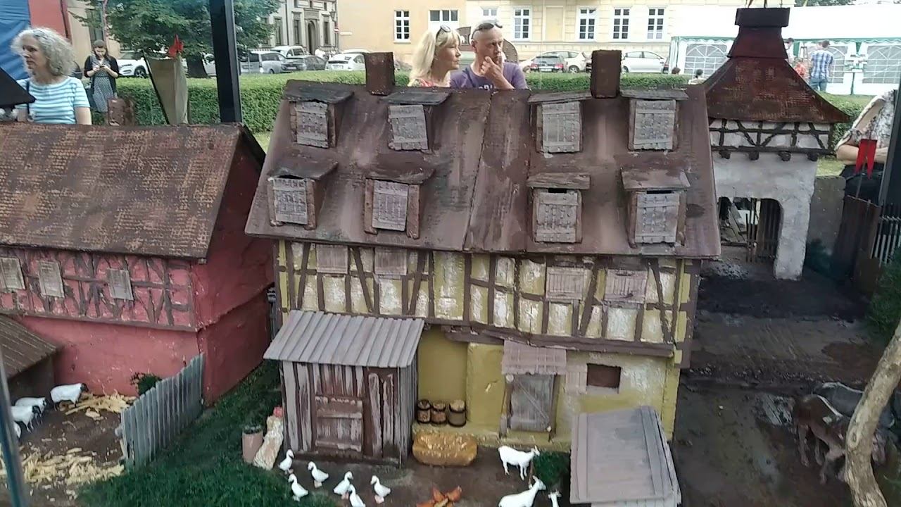 Макеты сооружений клайпедского порта 18 века