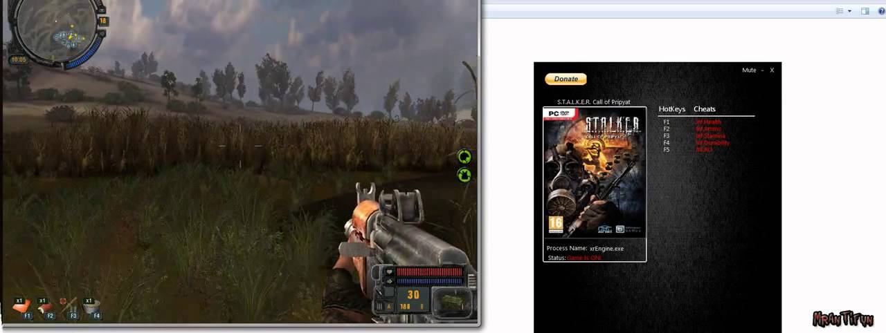 S T A L K E R Call of Pripyat Trainer +5 смотреть онлайн