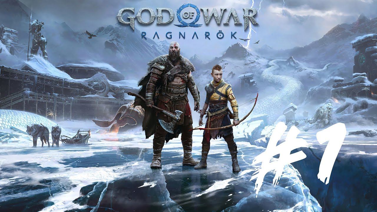 God of War ragnarok part1 ps4 slim gameplay смотреть онлайн